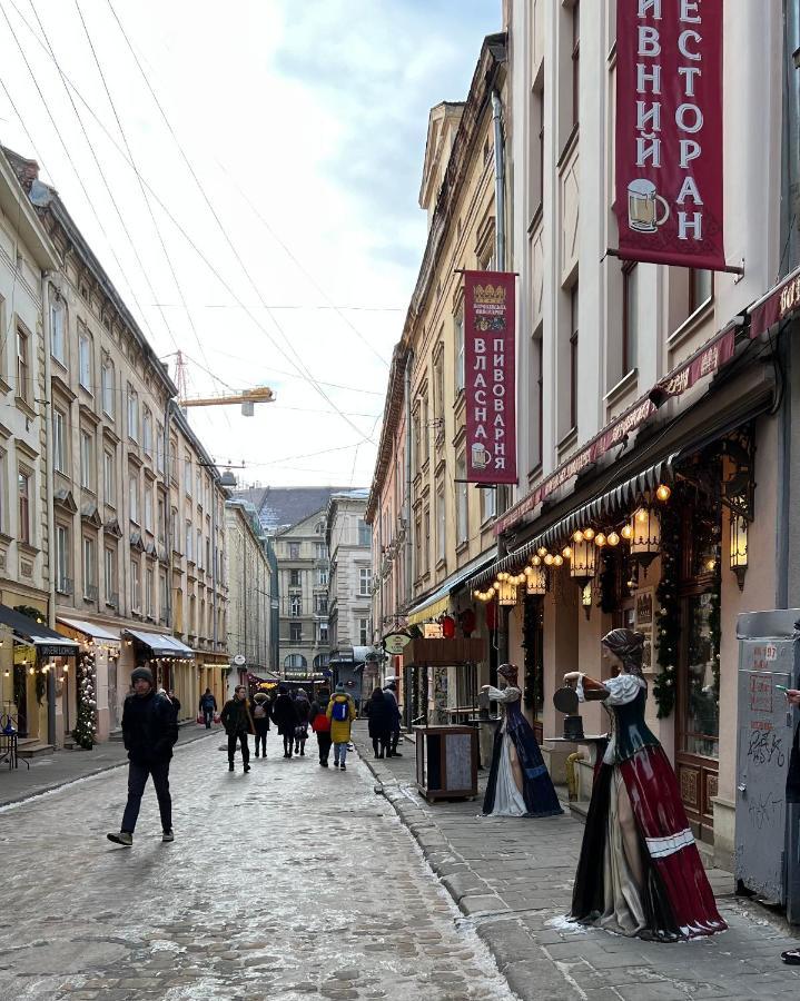 Delux Apartment In Lviv Eksteriør billede